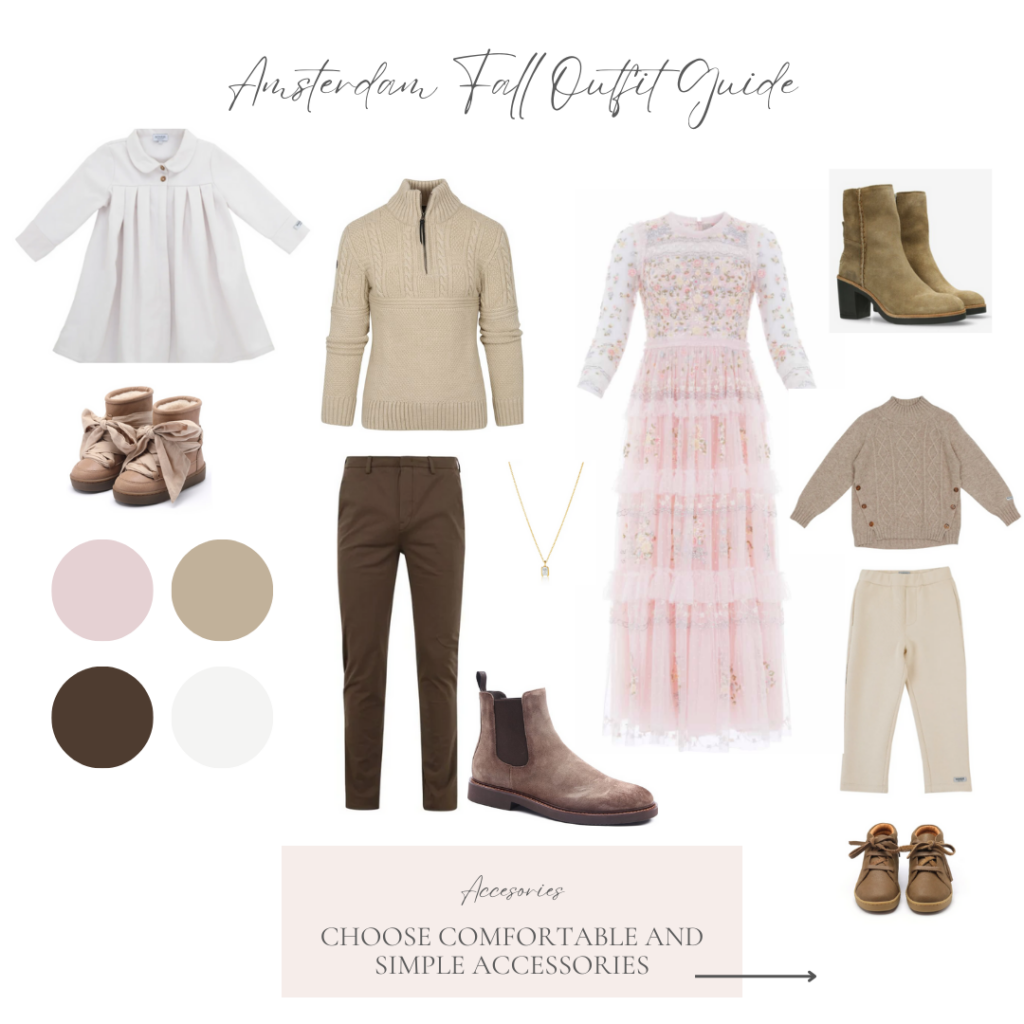 fall-family-outfit-guide-collage-pink-brown-neutrals-boots-jewelry