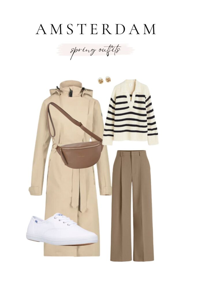 trench coat spring amsterdam outfit