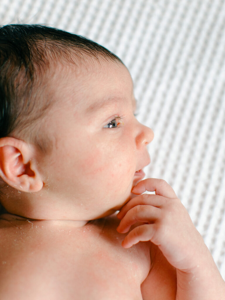 Solo image of newborn baby.